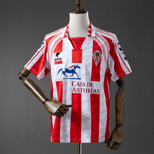 Trikot Sporting De Gijón Heim Retro 1995-1996